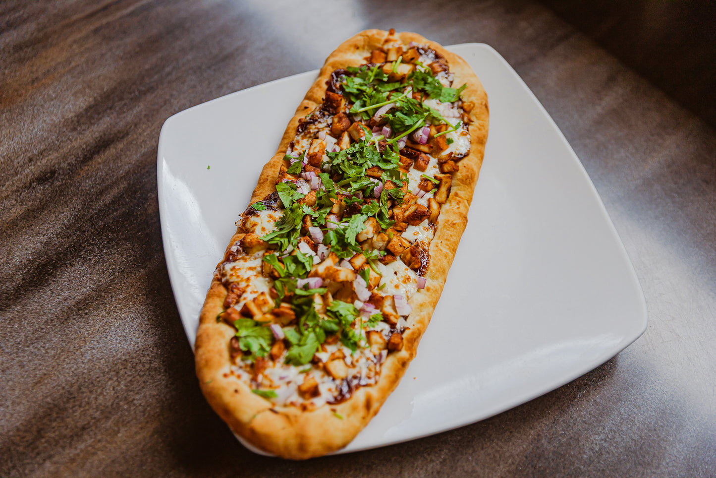 CG BBQ Chicken Flatbread Pizza