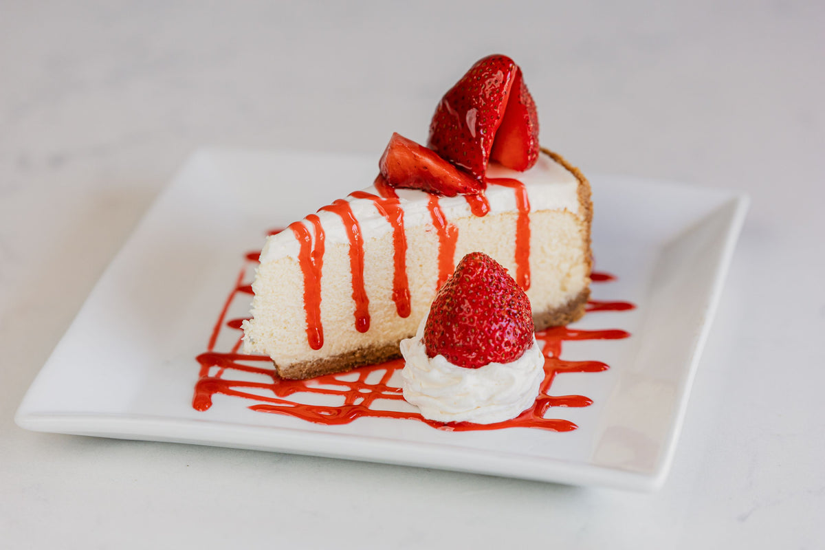 NY Cheesecake dessert at California Grill & Bar in Whittier