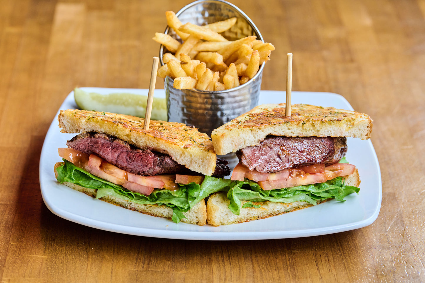 Steak Caesar Sandwich