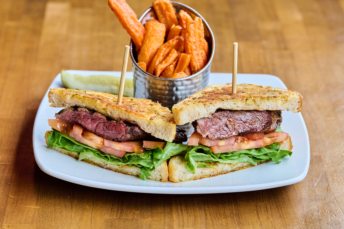 Steak Caesar Sandwich