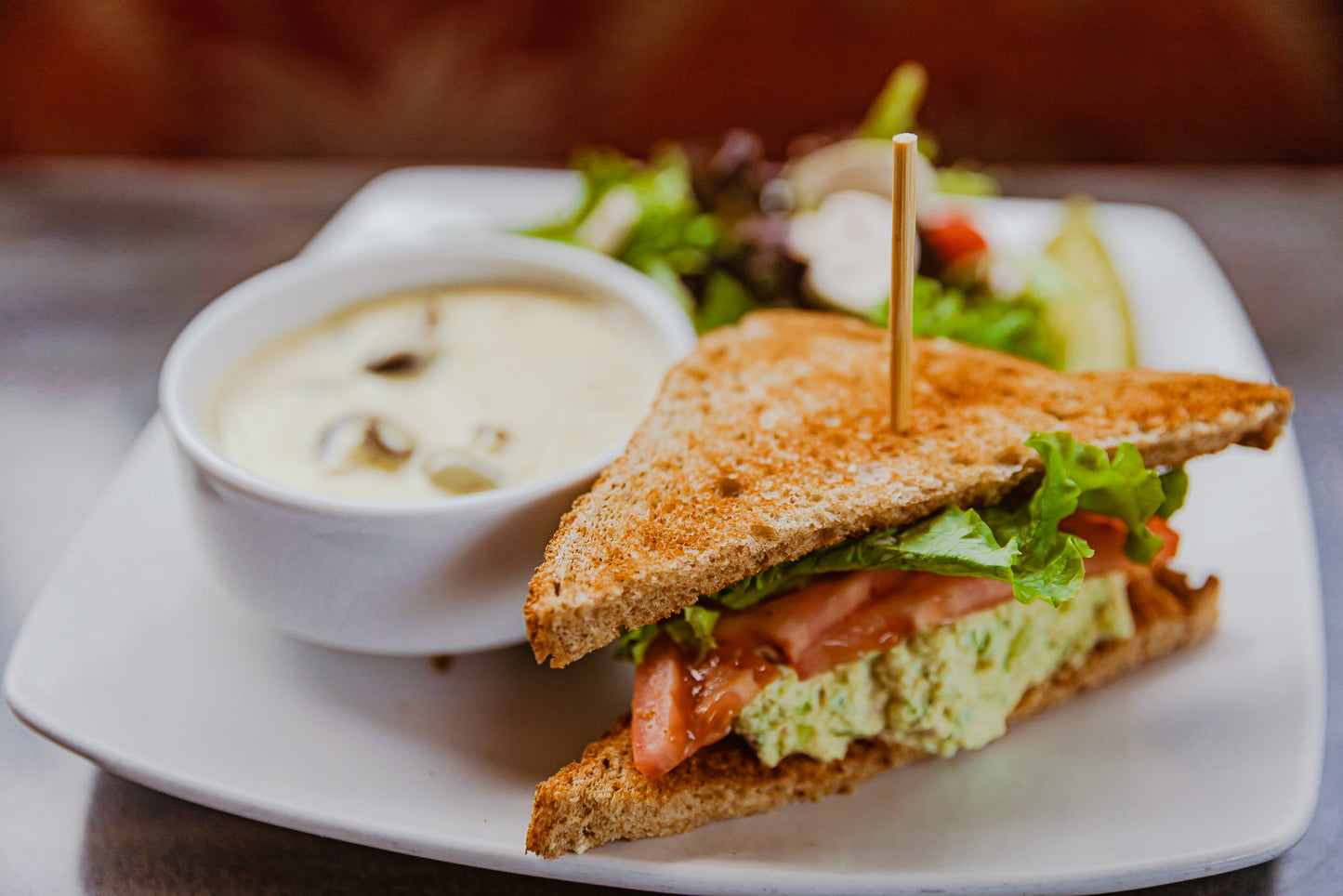 1/2 Sandwich, Soup Cup & Salad