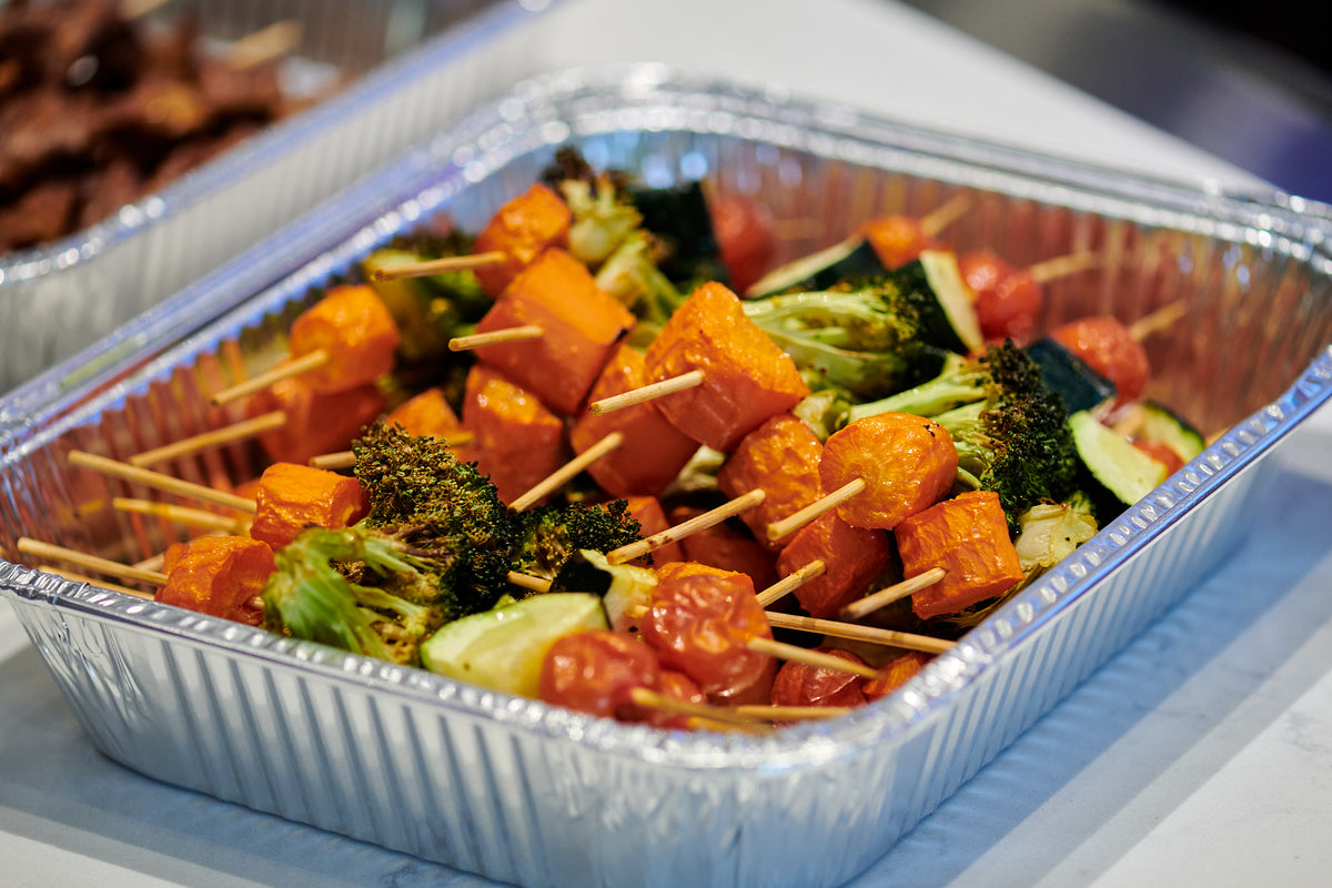 Grilled Veggie Skewers catering at California Grill & Bar in Whittier
