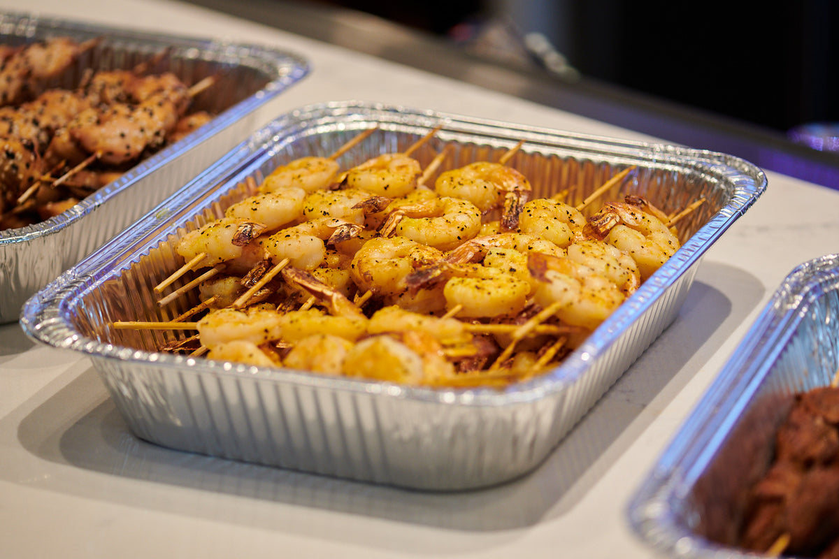 Grilled Shrimp Skewers catering at California Grill & Bar in Whittier