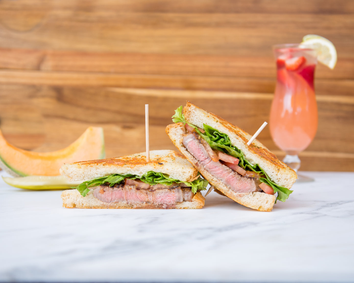 Steak Caesar Sandwich