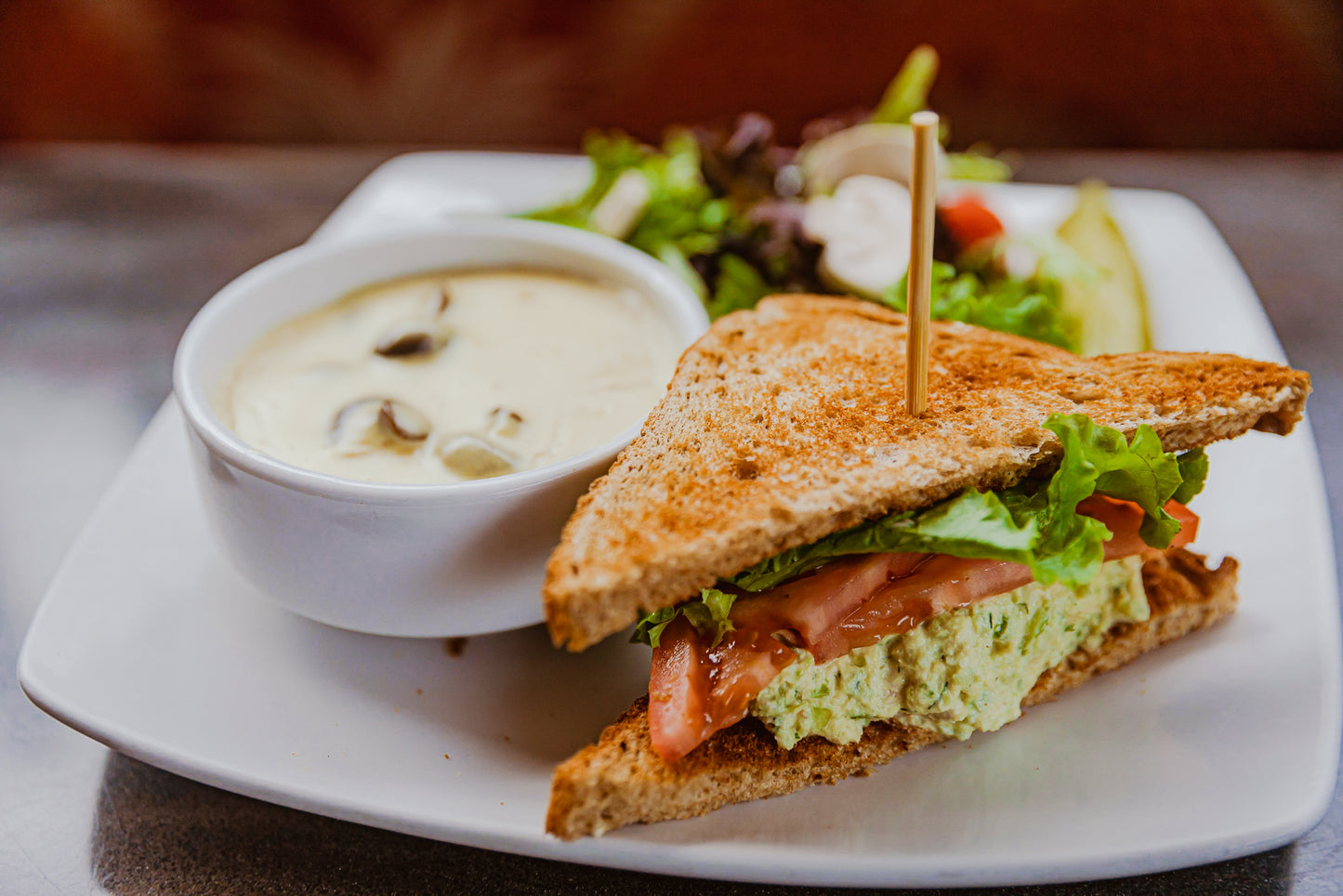 1/2 Sandwich, Soup Cup & Salad