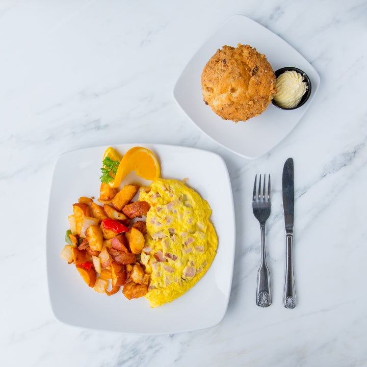 Ham and Cheese Omelette