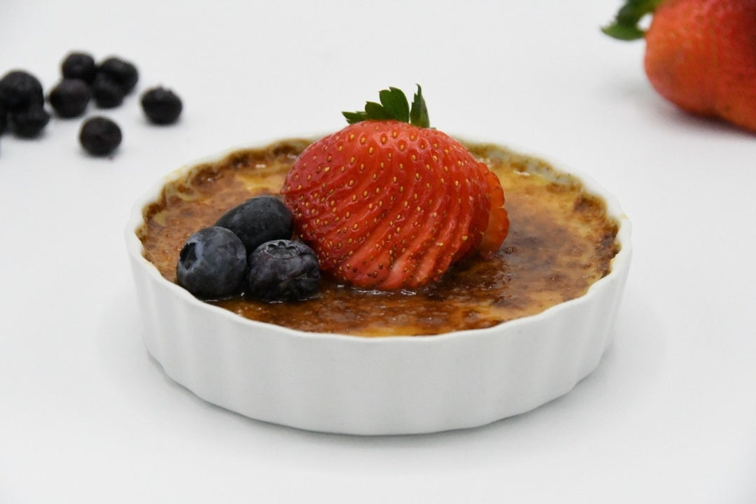 Classic Creme Brulee dessert at California Grill & Bar in Whittier