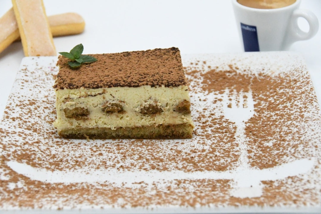 Heavenly Tiramisu dessert at California Grill & Bar in Whittier