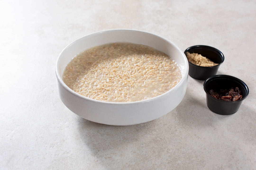 Oatmeal breakfast at California Grill & Bar in Whittier
