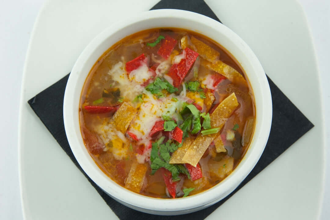 Chicken Tortilla Soup at California Grill & Bar in Whittier