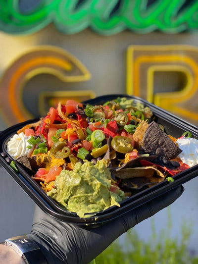 CG Loaded Nachos at California Grill & Bar in Whittier