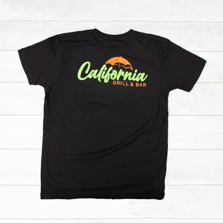 California Grill & Bar logo t-shirt merchandise