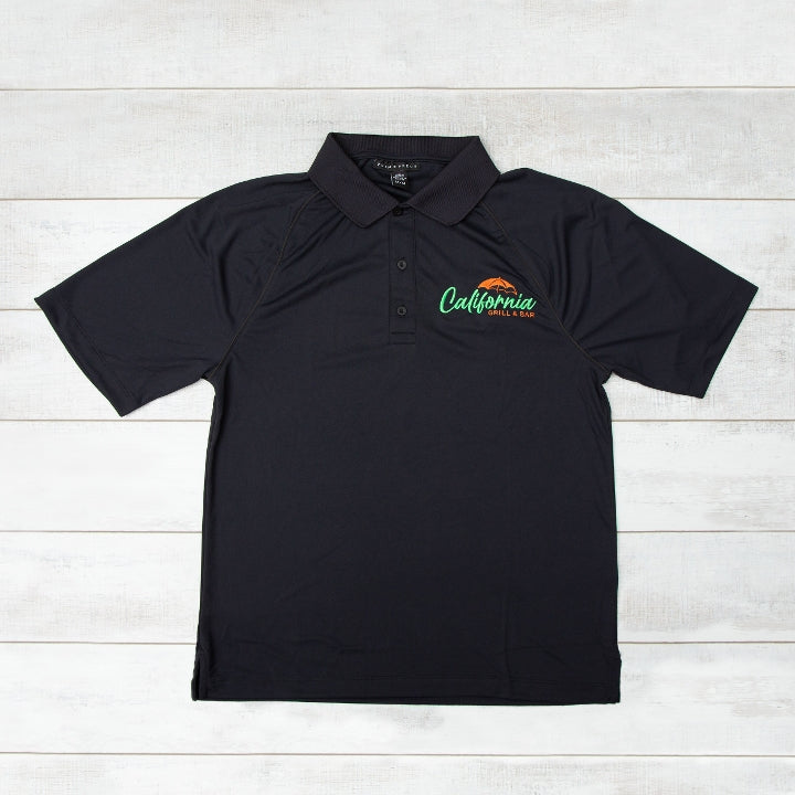 California Grill & Bar logo polo shirt merchandise