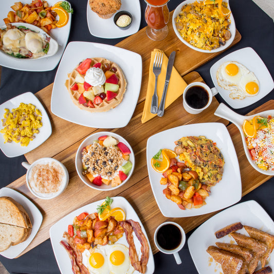 Fresh breakfast made at California Grill & Bar in Whittier