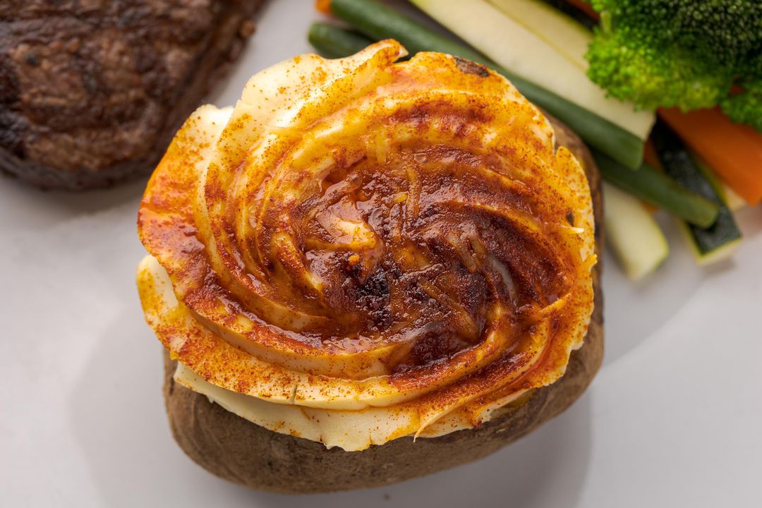 Twice Baked Potato side at California Grill & Bar in Whittier