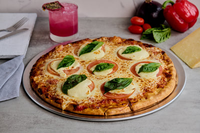 CG Large Margarita Pizza at California Grill & Bar in Whittier