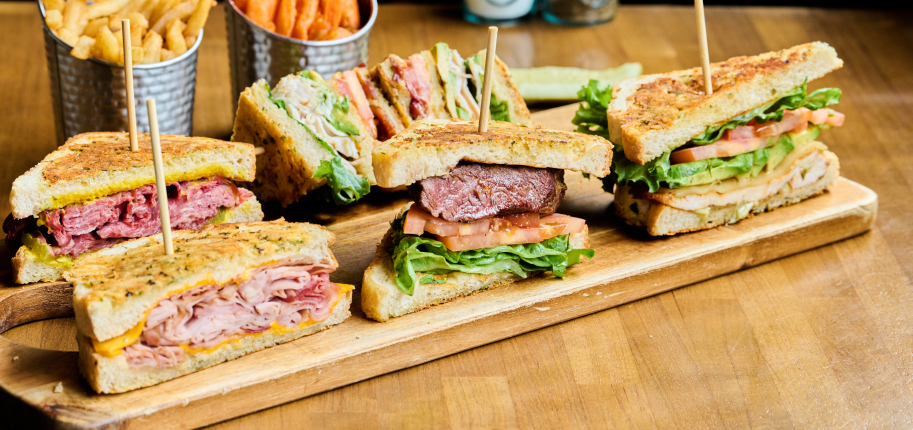 Burgers and sandwiches at California Grill & Bar