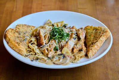 Chicken Marsala Pasta at California Grill & Bar in Whittier