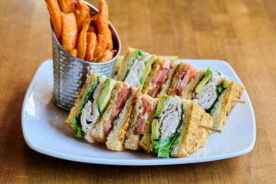 Country Club sandwich at California Grill & Bar in Whittier
