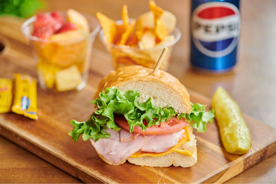 Hand-Crafted Sandwich Box catering at California Grill & Bar in Whittier