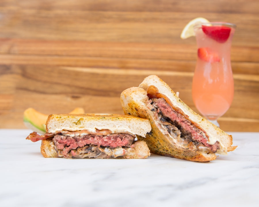 Bacon San Franciscan Burger at California Grill