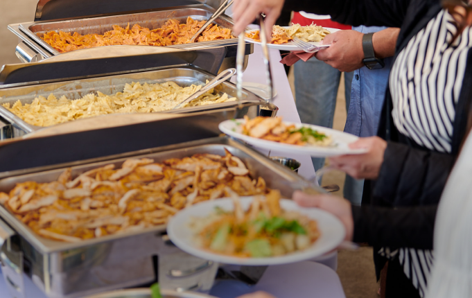 Catering services from California Grill & Bar
