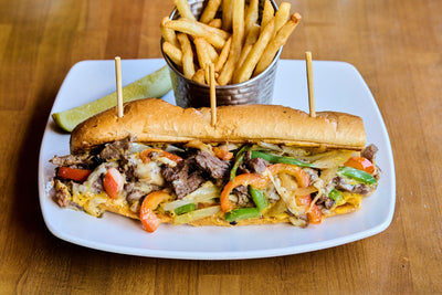 Philly Cheesesteak at California Grill & Bar in Whittier