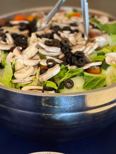 Spring Mix Salad catering tray at California Grill & Bar in Whittier