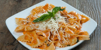 Chef's Favorite Pasta catering tray at California Grill & Bar in Whittier