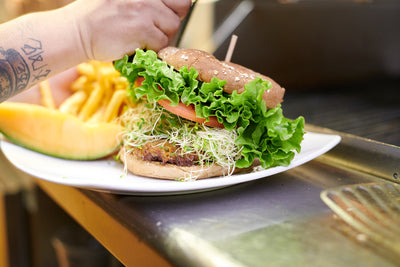 CG Smasher Burger Bar catering at California Grill & Bar in Whittier