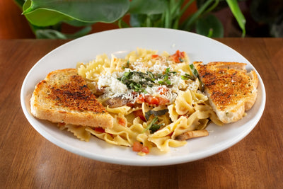 Mediterranean Pasta at California Grill & Bar in Whittier