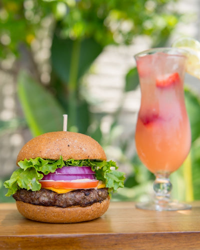 Cali Burger at California Grill & Bar in Whittier