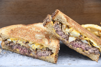 Patty Melt Sandwich at California Grill & Bar in Whittier