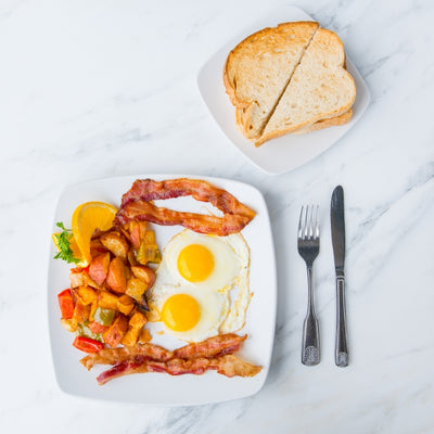 Two Eggs breakfast at California Grill & Bar in Whittier