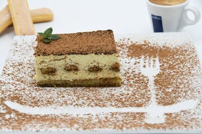Heavenly Tiramisu dessert at California Grill & Bar in Whittier