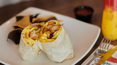 Carnivore Breakfast Burrito at California Grill & Bar in Whittier