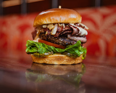 Colossal Burger at California Grill & Bar in Whittier